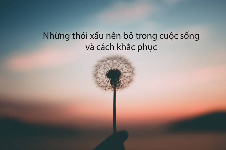 thói quen xấu dễ gây trầm cảm