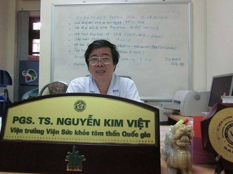 Bác sĩ tâm lý chữa trầm cảm tại Hà Nội - Phó giáo sư – Tiến sĩ – Bác sĩ Nguyễn Kim Việt