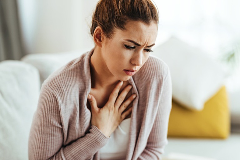 Căng Thẳng Stress Gây Khó Thở