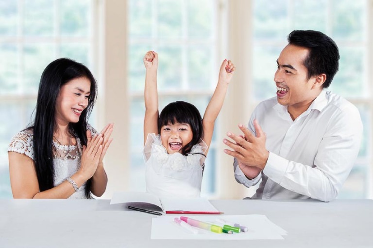 Cách giúp trẻ tự tin hơn khi giao tiếp, đứng trước đám đông.