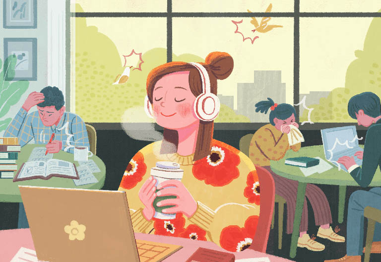 misophonia là gì đeo tai nghe giảm chứng ghét âm thanh, dị ứng tiếng ồn