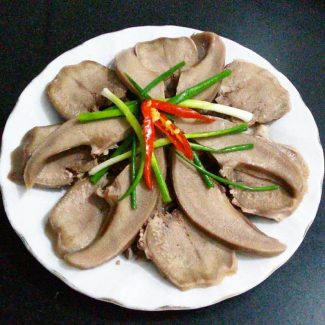 ăn lưỡi heo bé nhanh biết nói