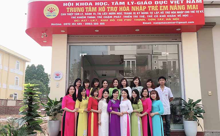 trung tâm dạy trẻ chậm phát triển tại Hà Nội