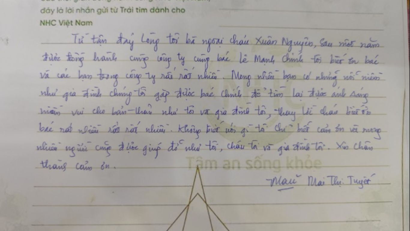 Gia đình bé Xuân Nguyên đã hàn gắn được mối quan hệ của gia đình sau khi trị liệu tâm lý tại Trung tâm Tâm lý trị liệu NHC Việt Nam cơ sở Trần Duy Hưng