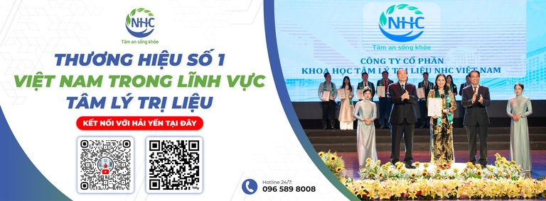 Tâm lý trị liệu NHC Việt Nam nhận giải vàng Thương hiệu số 1 Việt Nam trong lĩnh vực Tâm lý trị liệu