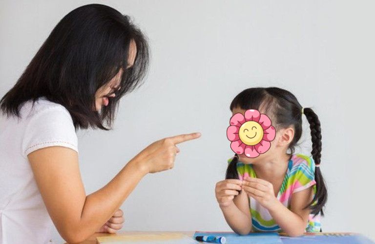Khi cáu giận, cha mẹ có xu hướng sử dụng những ngôn từ không tích cực nhiều hơn với con.