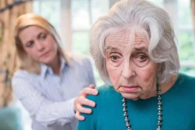 lú lẫn tâm thần (mê sảng)