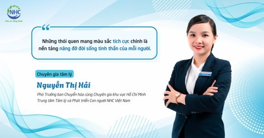 Chuyên gia tâm lý Nguyễn Thị Hải NHC Việt Nam